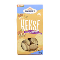 Dinkelgebäck mit Aprikosen und Mandeln