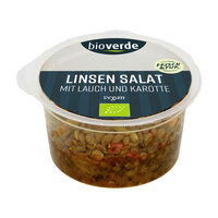 Linsen-Salat mit Lauch und Karotte vegan 125g