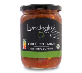 Bio Lunchglaz Chili Con Carne mit Pinto-Bohnen 500g