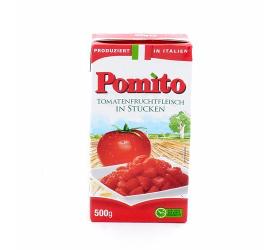 Tomaten stückig  500g Pomito