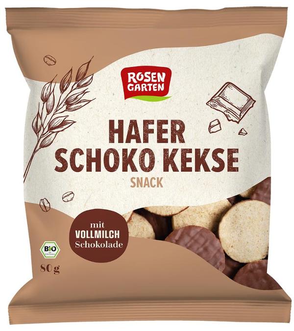 Produktfoto zu Hafer Schoko Kekse Vollmilch Snack