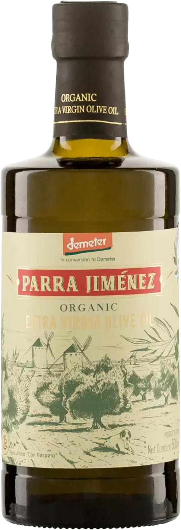 Produktfoto zu Aceite de Oliva Virgen Extra 0,5 l Familia Parra