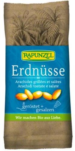 Erdnüsse geröstet + gesalzen