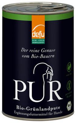 Hundefutter Grünlandpute PUR