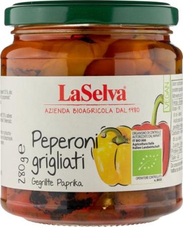Produktfoto zu Gegrillte Paprika in Öl