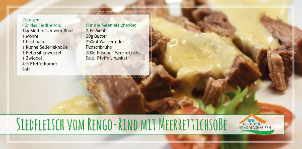 Produktfoto zu Rezept Siedfleisch