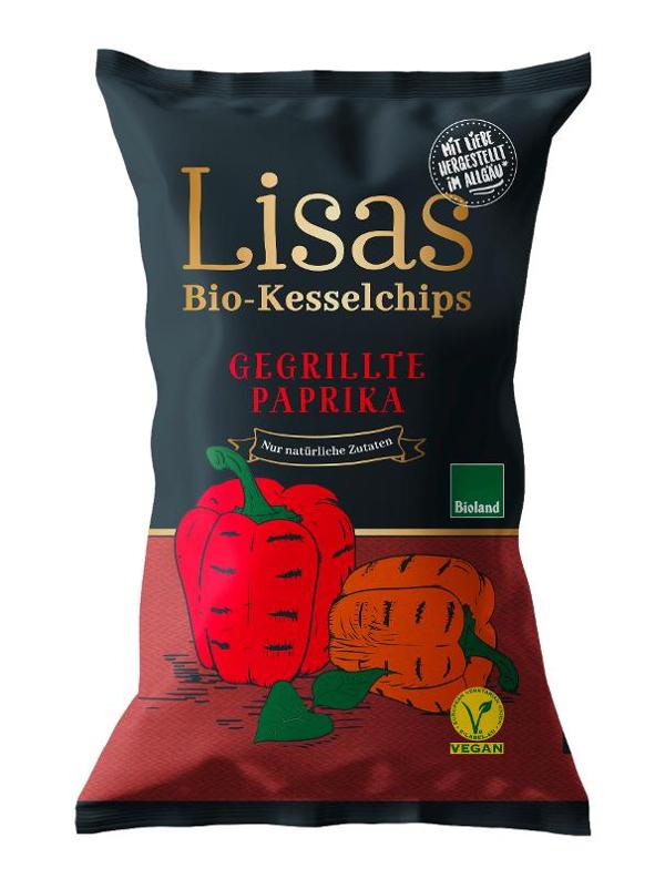 Produktfoto zu Lisa`s Chips gegrillte Paprika