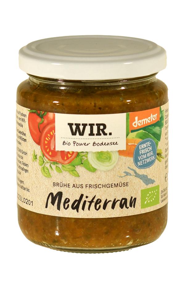 Produktfoto zu Gemüsebrühe mediterran WIR