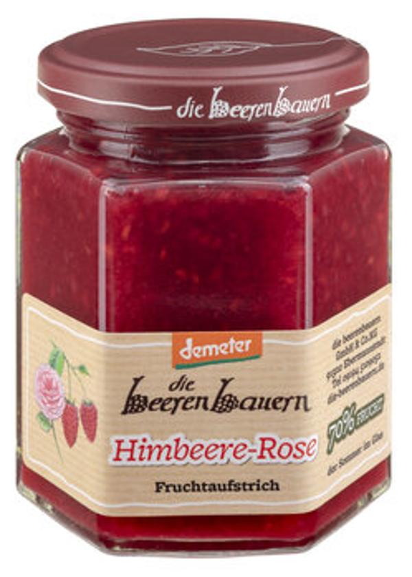 Produktfoto zu Himbeer-Rose Fruchtaufstrich