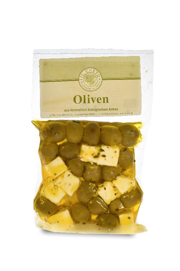 Produktfoto zu Feta-Oliven-Mix mariniert