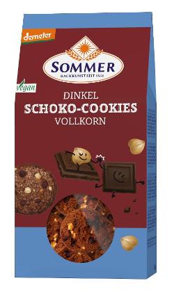 Dinkel Schoko Cookies