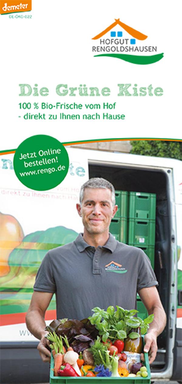 Produktfoto zu Grüne Kiste Flyer