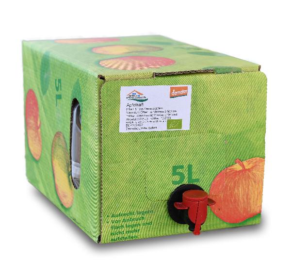 Produktfoto zu Apfelsaft Bag-in-Box