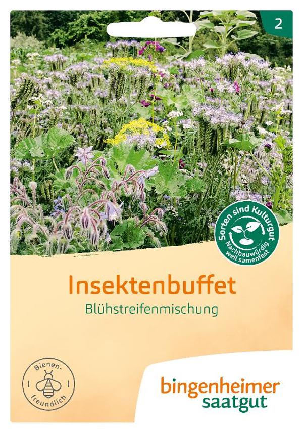 Produktfoto zu Blühstreifenmischung Insektenbuffet