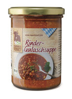 Bio Rindergulaschsuppe