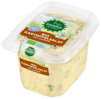 Bio-Kartoffelsalat mit Gurken