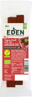 Veganer Snack nach Art Landjäger Chili, bio - Mit Paprikaflocken und Chili