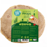 Piadina Wrap Dinkelmehl und Hafer
