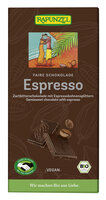 Zartbitter Schokolade 51% Kakao mit Espressobohnensplittern HIH