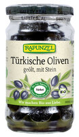 Türkische Oliven schwarz, mit Stein geölt, Projekt