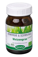 Weizengras Pulver, Bio