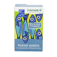 Premium Sardinen in nativem Bio-Olivenöl extra