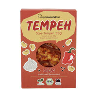 Tempeh BBQ - Tempeh aus Sojabohnen pikant gewürzt mit geräucherter Paprika