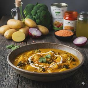 Brokkoli-Kartoffel-Curry