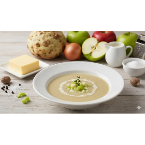 Sellerie-Apfel-Suppe