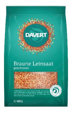 Leinsaat braun geschrotet 400 g