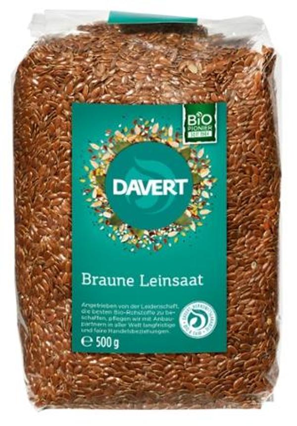 Produktfoto zu Braune Leinsaat aus Europa 500 g