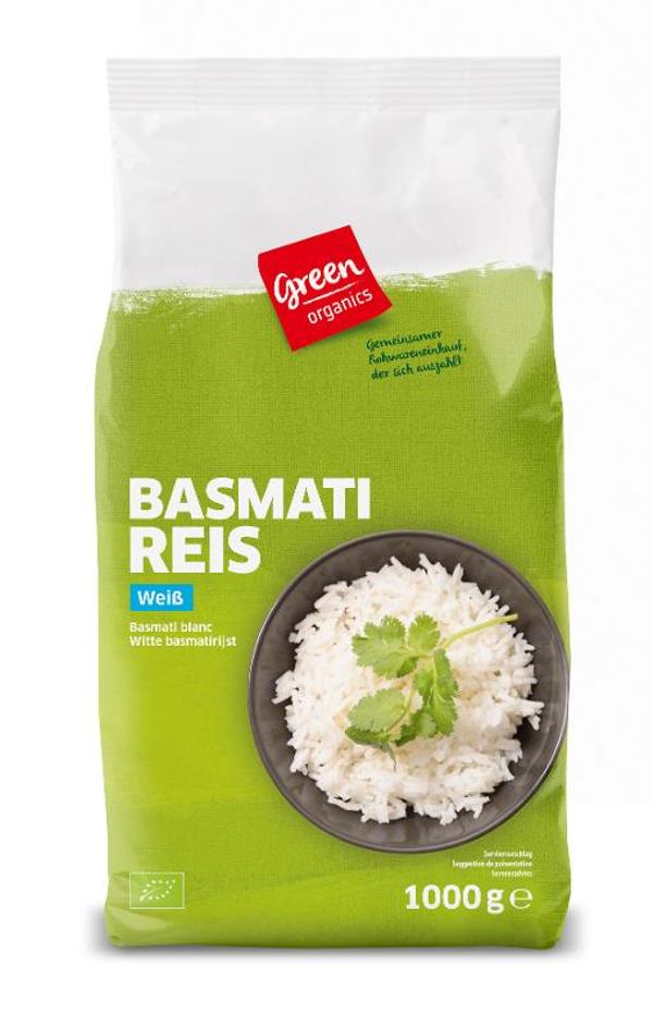 Produktfoto zu green Basmati-Reis weiß 1 kg
