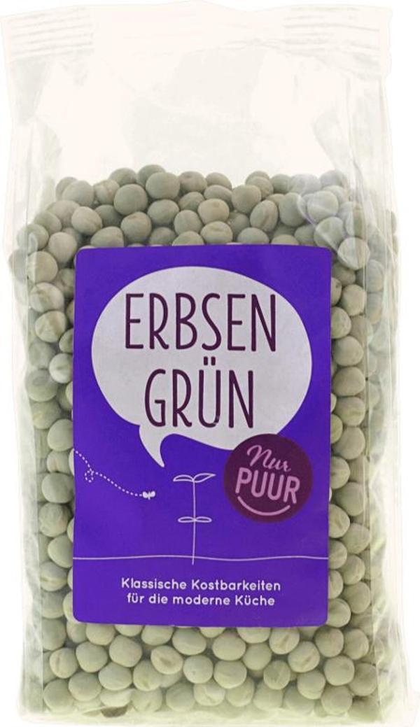 Produktfoto zu Erbsen grün,getrocknet