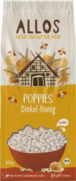 Dinkel-Honig-Poppies