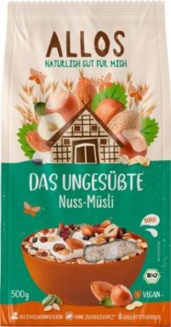 Das Ungesüßte Nuss-Müsli