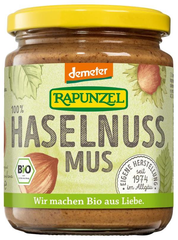 Produktfoto zu Haselnussmus 250 g Rapunzel