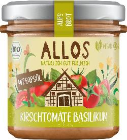 Aufs Brot Tomate Basilikum