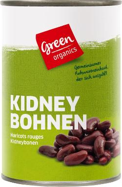 green Kidneybohnen Dose