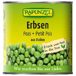 Erbsen in der Dose