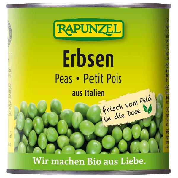 Produktfoto zu Erbsen in der Dose