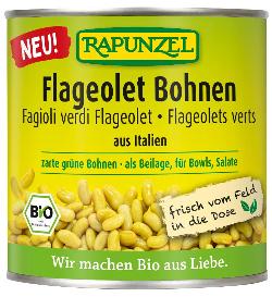 Flageolet Bohnen in der Dose