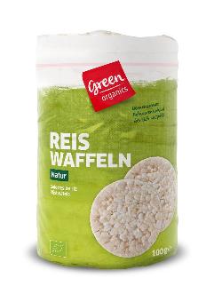 green Reiswaffeln ohne Salz