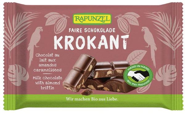 Produktfoto zu Schokolade mit Mandelkrokant