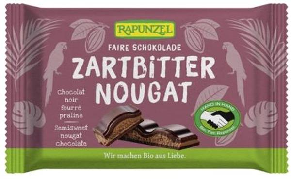 Produktfoto zu Zartbitter Schokolade Nougat H