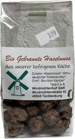 Gebrannte Haselnüsse 100 g