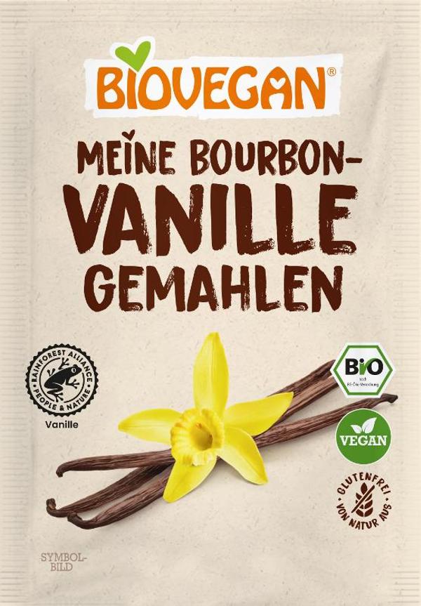 Produktfoto zu Vanille gemahlen 5 g Biovegan