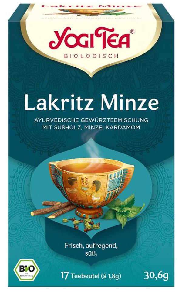 Produktfoto zu Yogi Tee Lakritz Minze