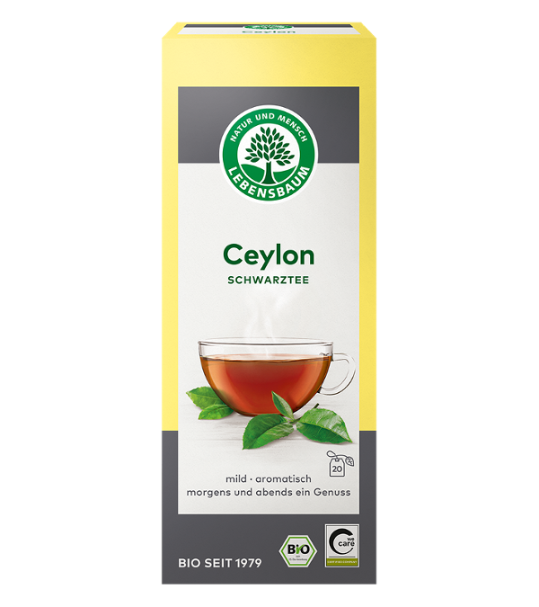 Produktfoto zu Ceylon Schwarztee Teebeutel