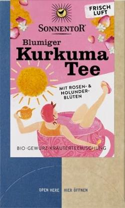 Blumiger Kurkuma Tee TB