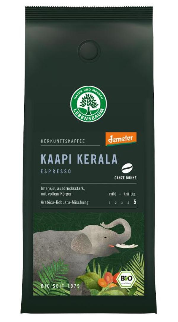 Produktfoto zu Espresso Kaapi Kerala ganze Bohne 250 g